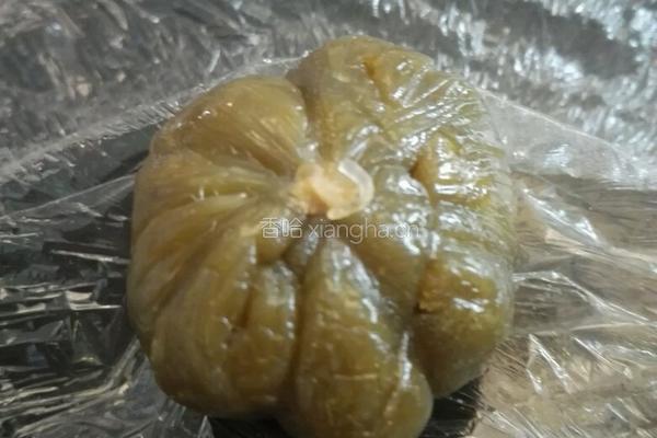 台式青团(咸香馅)的做法图解11