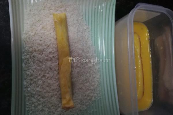 酥软面包条的做法图解3