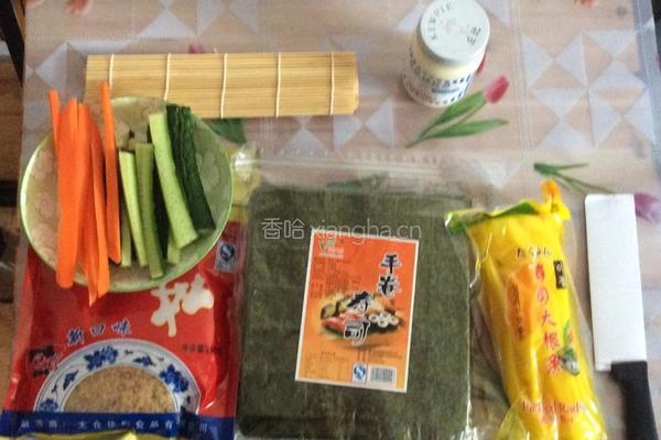 原味海苔寿司?的做法图解2