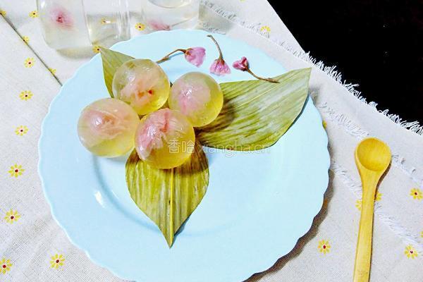 樱花水信玄饼(吉利丁版)的做法图解23