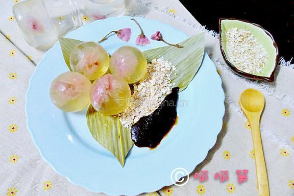 樱花水信玄饼(吉利丁版)的做法图解28