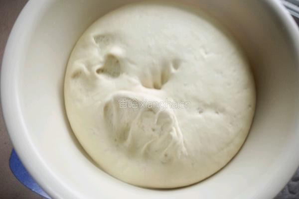 老面韭菜猪肉馅包子的做法图解1