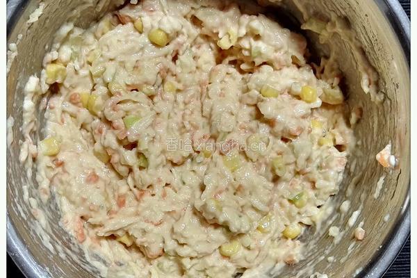 玉米粒土豆饼的做法图解7