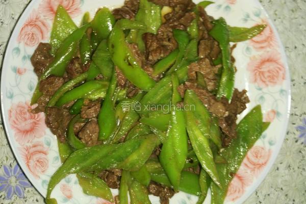 青椒炒牛肉
