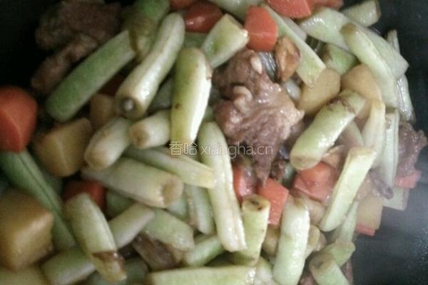 土豆烧芸豆的做法图解8