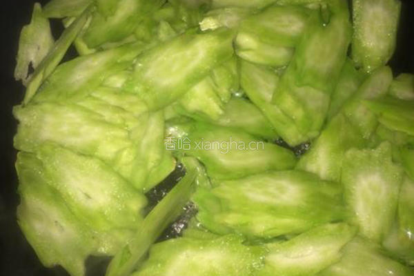 芥菜炒年糕的做法图解4