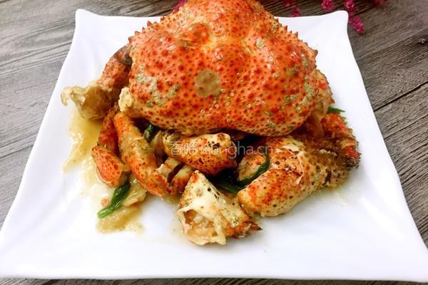 葱姜炒鳕蟹的做法图解6