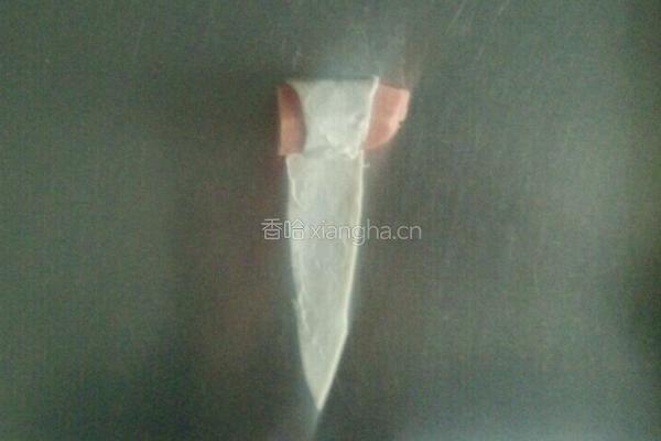 简易Q版香肠卷的做法图解4