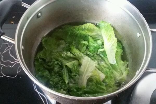 蚝油生菜的做法图解2