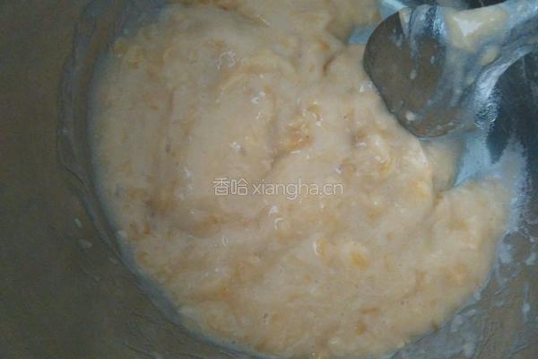 香蕉蛋糕的做法图解2
