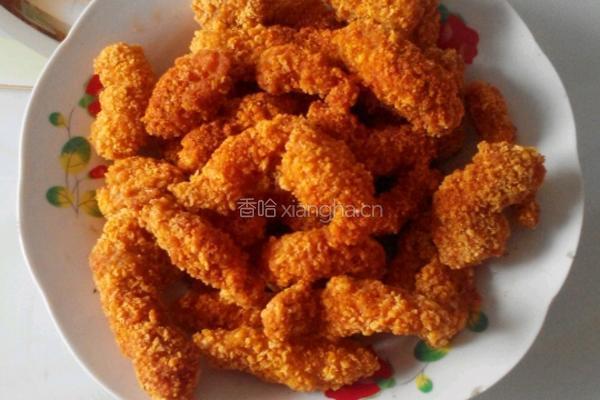 面包糠鸡腿的做法图解7