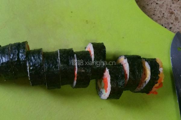 紫菜包饭的做法图解6