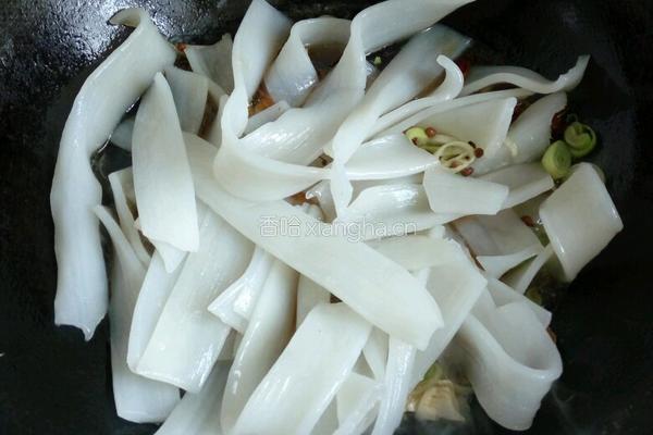 炒宽粉的做法图解2