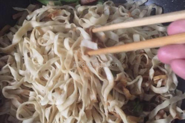 豆角焖面的做法图解13