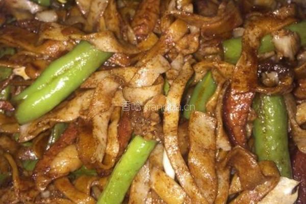 豆角焖面的做法图解18
