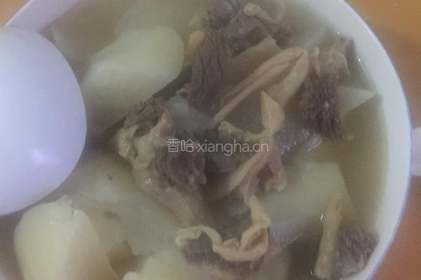 萝卜炖牛腩的做法图解5
