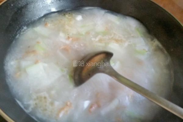 海米冬瓜汤的做法图解10