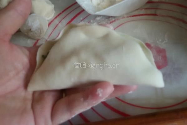 韭菜盒子的做法图解10