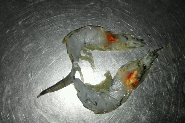 烤蒜蓉开边虾的做法图解1