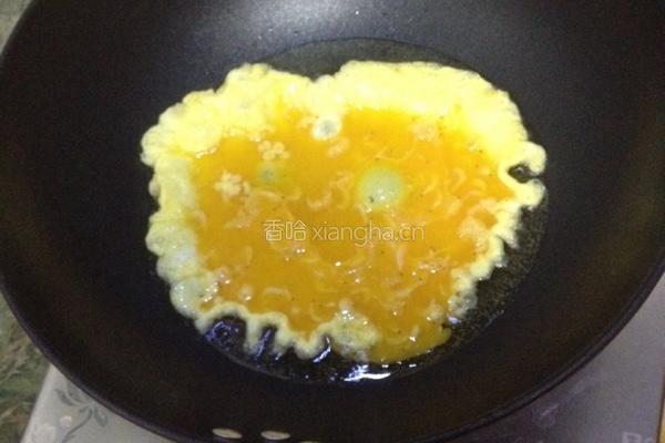 虾皮鸡蛋煎的做法图解2