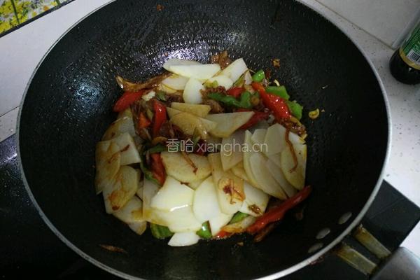 干锅香辣土豆片的做法图解11