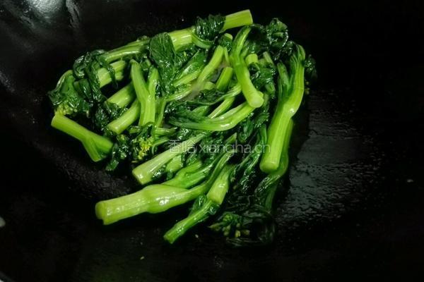 蚝油菜心的做法图解7