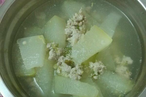 冬瓜肉末汤