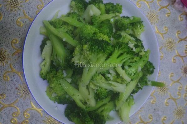 蒜蓉西兰花的做法图解6