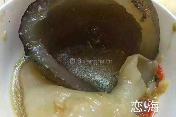 海参（球参）鱼胶养生汤的做法图解7
