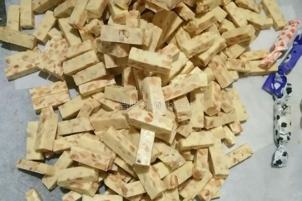 花生牛轧糖的做法图解10