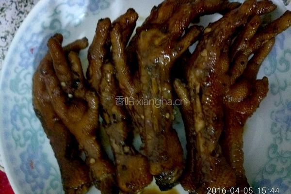麻辣卤鸡脚的做法图解6