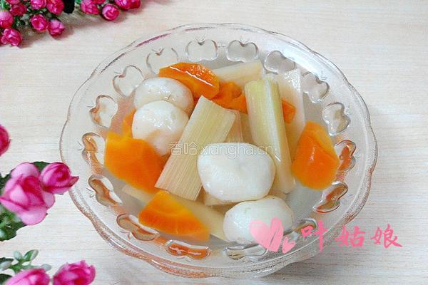 胡萝卜马蹄竹蔗水的做法图解5