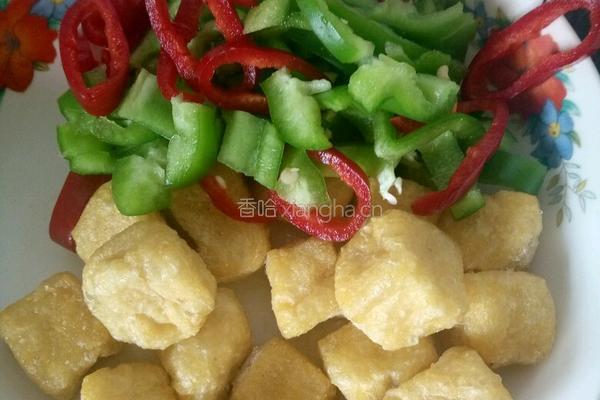 炒馒头的做法图解4