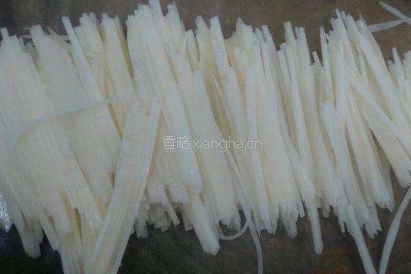 家常土豆丝的做法图解3