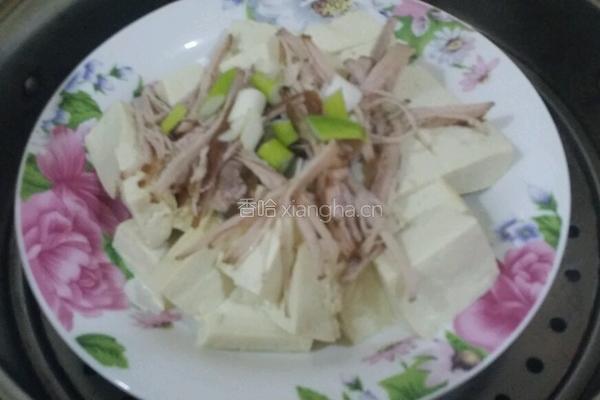 蒸豆腐的做法图解2