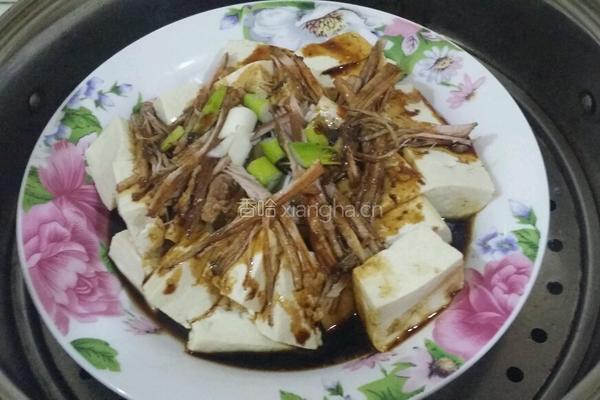 蒸豆腐的做法图解4