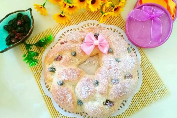 花环乳酪面包（汤种）的做法图解19