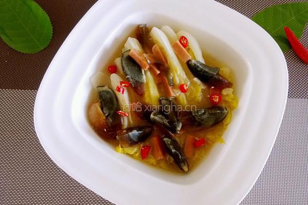上汤娃娃菜的做法图解8
