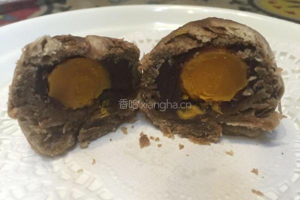 四色蛋黄酥（玉米油版）的做法图解13