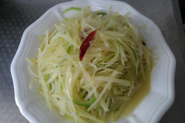醋溜土豆丝