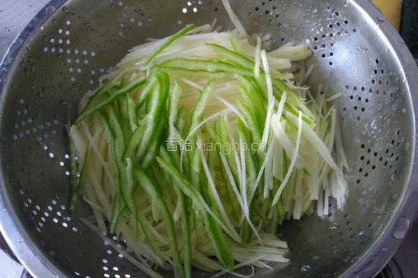 醋溜土豆丝的做法图解2