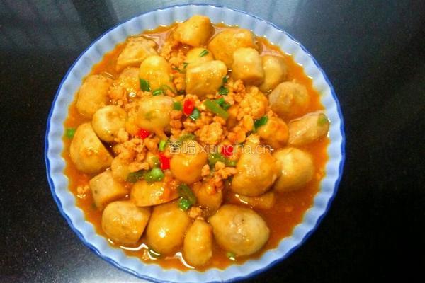 香辣芋艿的做法图解7
