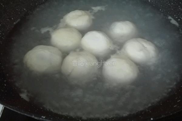 黑芝麻大汤圆的做法图解10