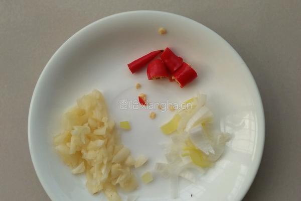 香菇酿肉的做法图解4