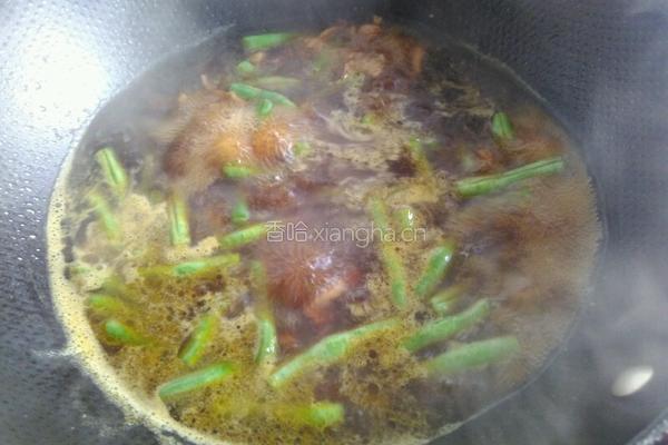 豆角肉丝焖面的做法图解8