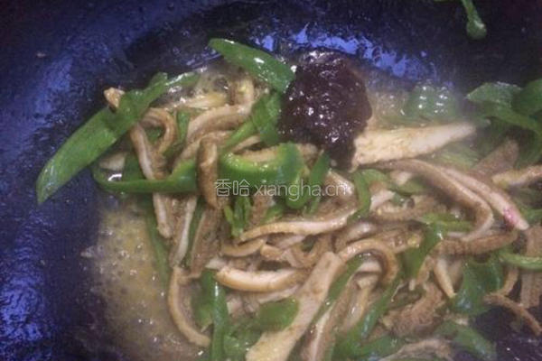 辣椒炒牛肚的做法图解6