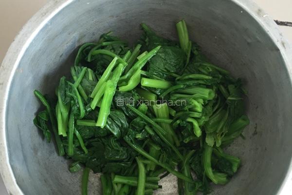 清炒菠菜的做法图解3