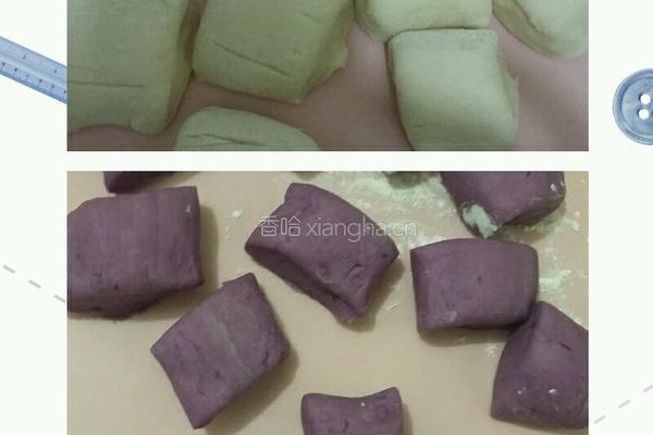 紫薯开花馒头的做法图解7