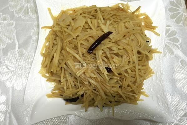 香辣土豆丝的做法图解5