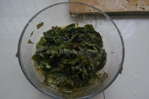 香椿芽炒鸡蛋的做法图解4